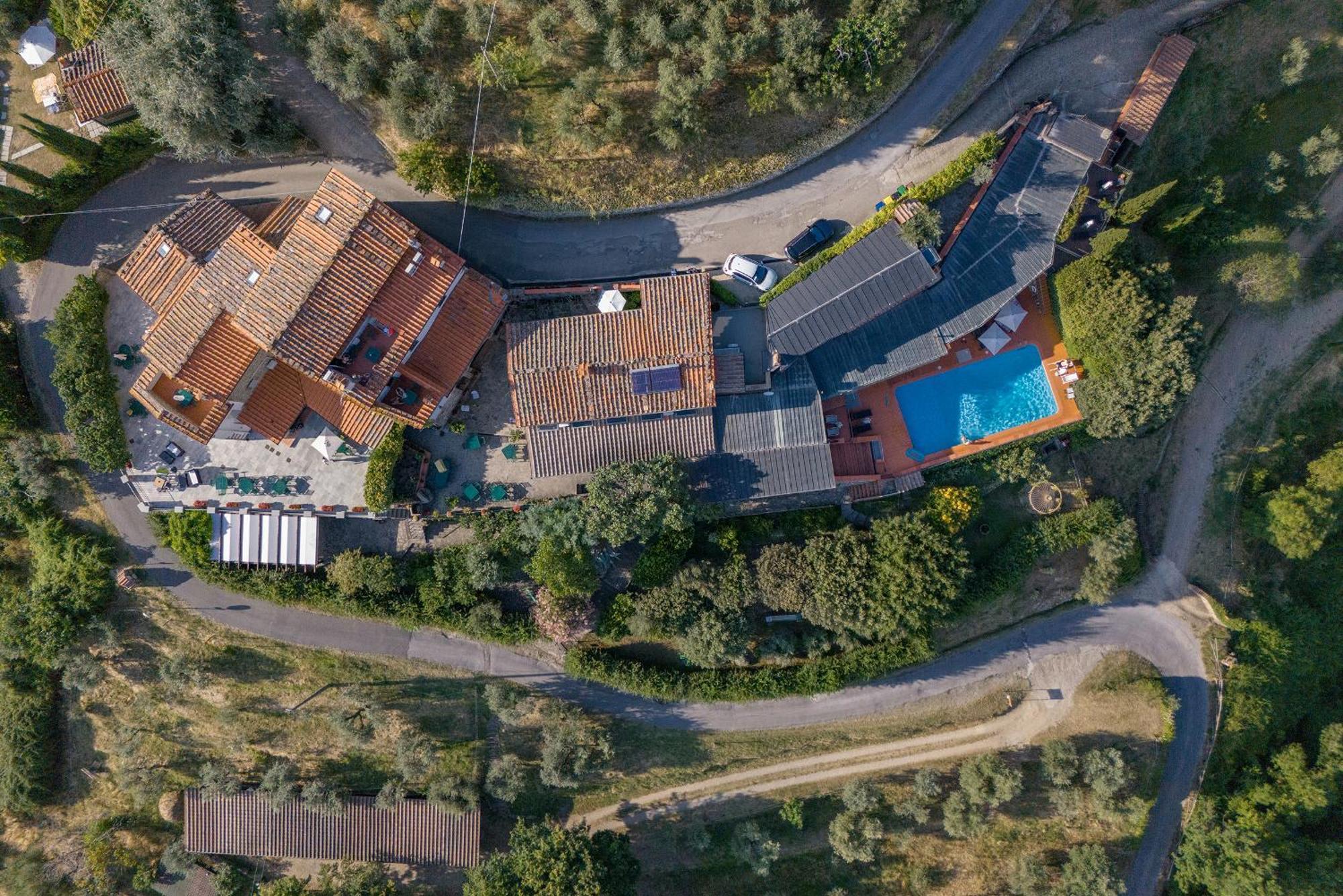 Agriturismo Borgo Mocale Castelfranco di Sopra Zewnętrze zdjęcie